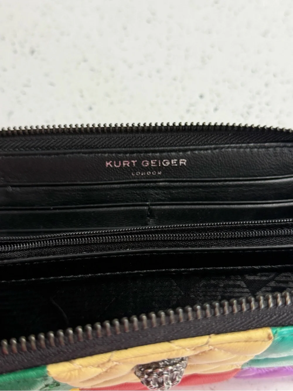 Kurt Geiger London multi color wallet